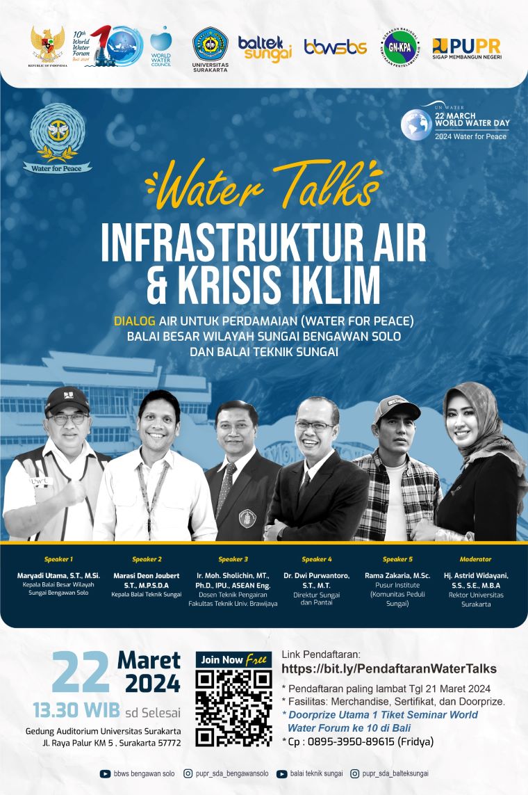 Water Talks Dalam Rangka Hari Air Dunia Ke-32